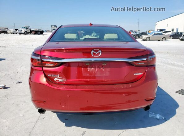 JM1GL1XYXK1501949 2019 MAZDA 6 Красный Вид сзади