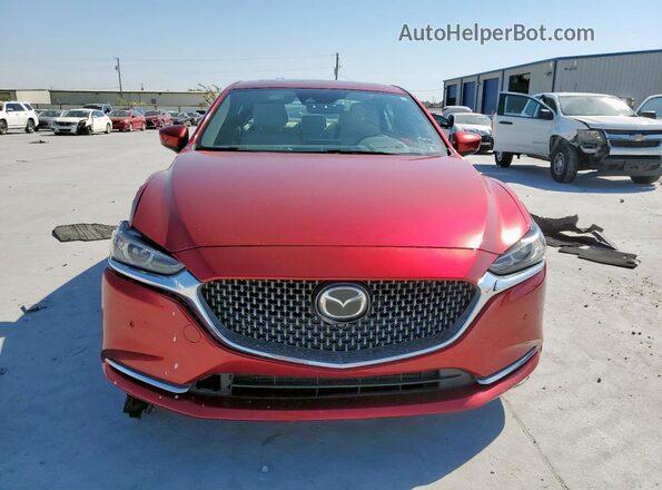 JM1GL1XYXK1501949 2019 MAZDA 6 Красный Вид спереди
