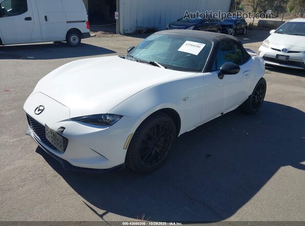 JM1NDAC78G0105372 2016 MAZDA MX-5 MIATA White Передня ліва чверть