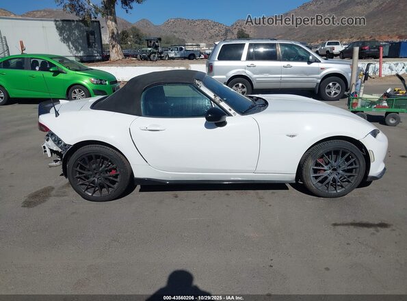 JM1NDAC78G0105372 2016 MAZDA MX-5 MIATA White Панорамний вид салону 360°