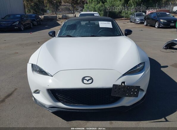 JM1NDAC78G0105372 2016 MAZDA MX-5 MIATA White Вид задньої частини салону