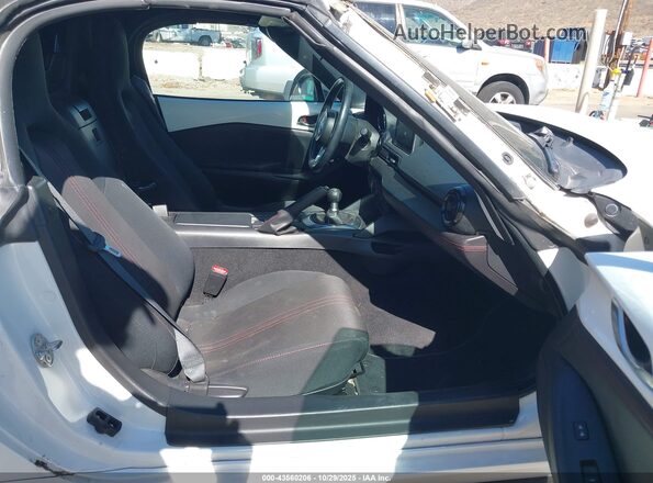 JM1NDAC78G0105372 2016 MAZDA MX-5 MIATA White Вид салону спереду