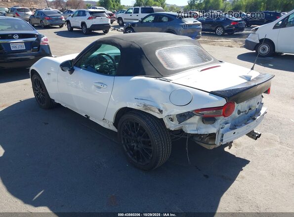 JM1NDAC78G0105372 2016 MAZDA MX-5 MIATA White Задня ліва чверть