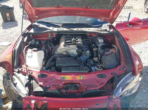 JM1NDAD72H0119977 2017 MAZDA MX-5 MIATA Red Հետևի տեսք
