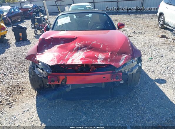 JM1NDAD72H0119977 2017 MAZDA MX-5 MIATA Red Սալոնի հետևի տեսք