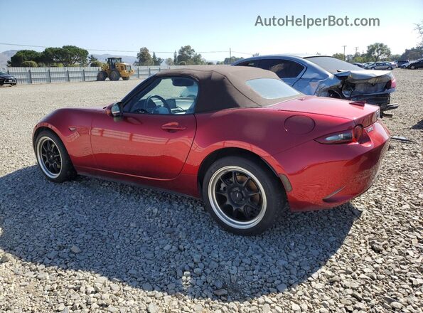 JM1NDAD77K0310687 2019 MAZDA MX-5 Красный Задняя левая четверть