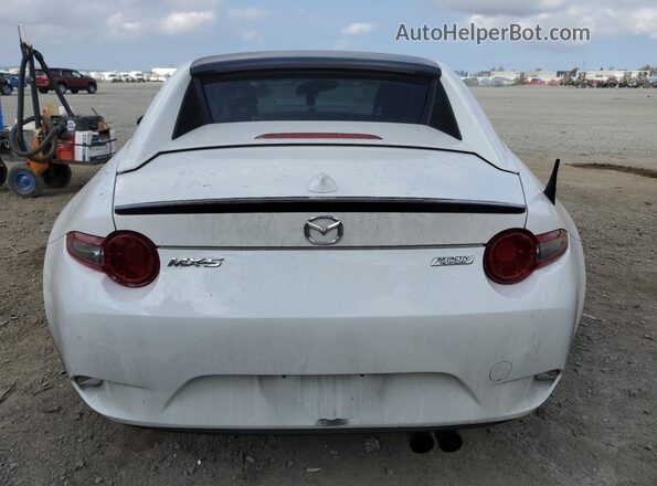 JM1NDAL71H0103528 2017 MAZDA MX-5 White Rear view
