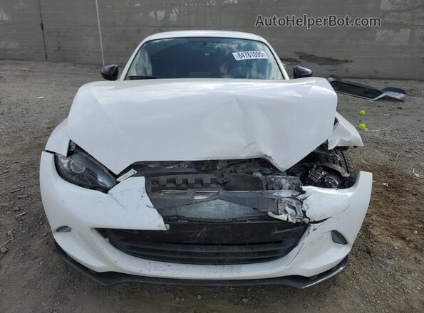 JM1NDAL71H0103528 2017 MAZDA MX-5 White Front view