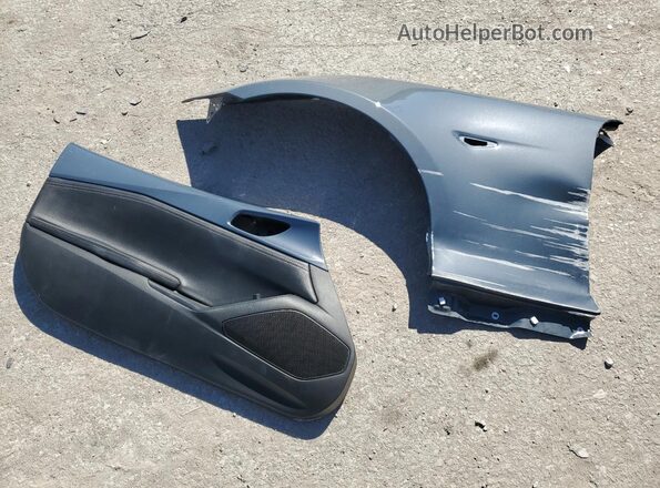 JM1NDAL75M0454856 2021 MAZDA MX-5 Gray Вид підкапотного простору