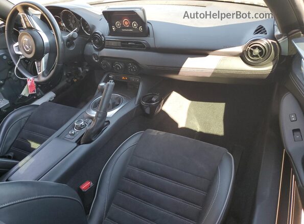 JM1NDAL75M0454856 2021 MAZDA MX-5 Gray Вид панелі приладів