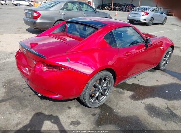 JM1NDAL77H0101671 2017 MAZDA MX-5 MIATA RF Red Rear right