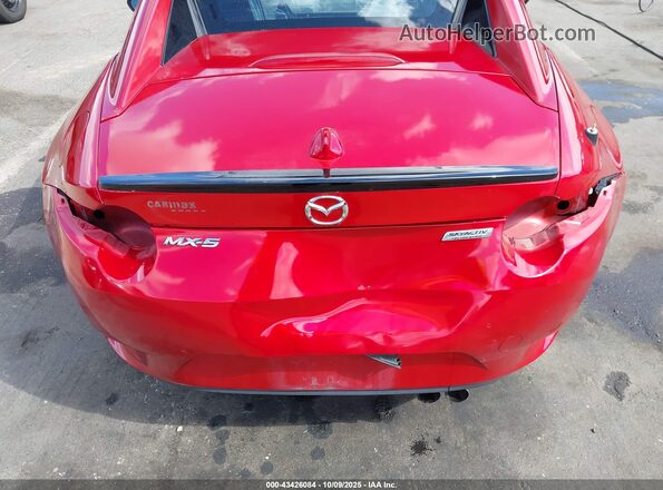 JM1NDAL77H0101671 2017 MAZDA MX-5 MIATA RF Red Front view