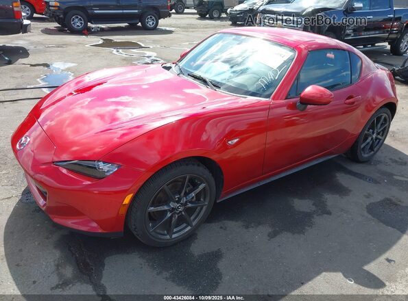 JM1NDAL77H0101671 2017 MAZDA MX-5 MIATA RF Red Front left