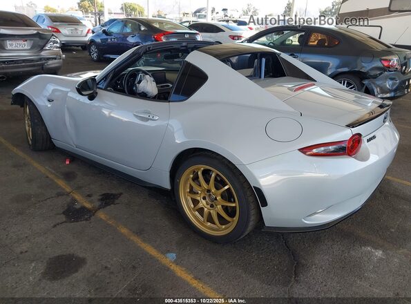 JM1NDAL78K0310845 2019 MAZDA MX-5 MIATA RF White Tył lewy