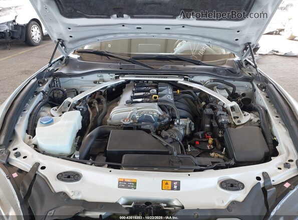 JM1NDAL78K0310845 2019 MAZDA MX-5 MIATA RF White Widok z tyłu