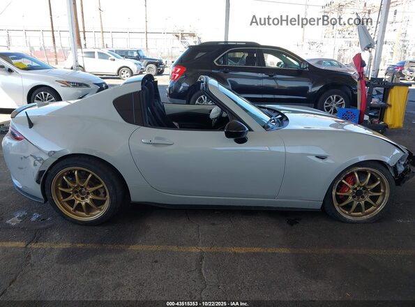 JM1NDAL78K0310845 2019 MAZDA MX-5 MIATA RF White Widok zestawu wskaźników