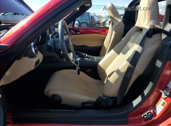 JM1NDAM70L0413595 2020 MAZDA MX-5 Red Вид салону спереду