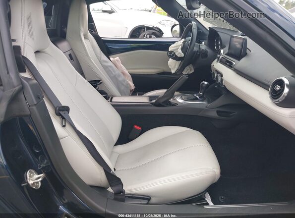 JM1NDAM71M0459504 2021 MAZDA MX-5 MIATA RF Dark Blue წინა სალონის ხედი