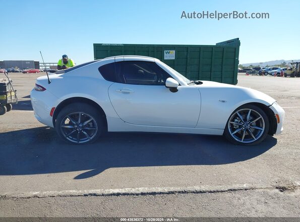 JM1NDAM72P0558949 2023 MAZDA MX-5 MIATA RF White Вид задньої частини салону
