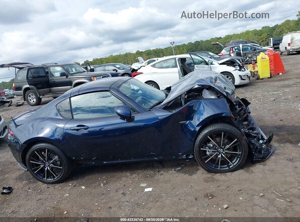 JM1NDAM72S0658056 2025 MAZDA MX-5 MIATA RF Dark Blue Widok zestawu wskaźników