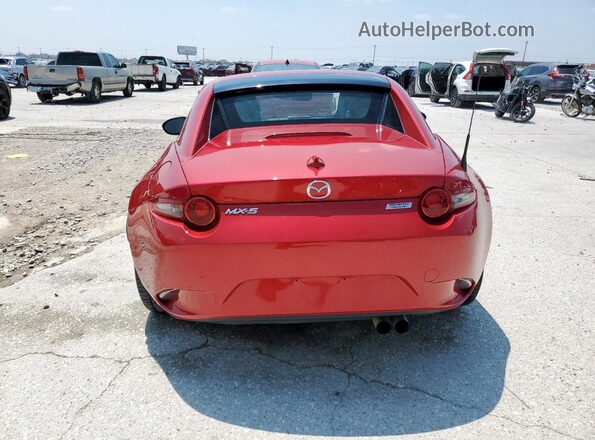 JM1NDAM73H0101925 2017 MAZDA MX-5 Red უკანა ხედი
