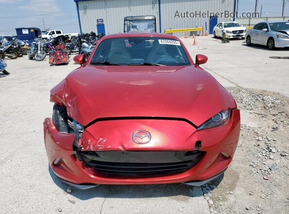 JM1NDAM73H0101925 2017 MAZDA MX-5 Red წინა ხედი