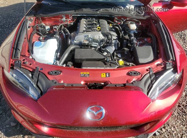 JM1NDAM73M0459746 2021 MAZDA MX-5 Red Սալոնի հետևի տեսք
