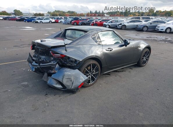 JM1NDAM73R0603318 2024 MAZDA MX-5 MIATA RF Gray Trasero derecho