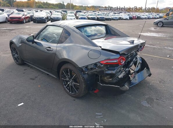 JM1NDAM73R0603318 2024 MAZDA MX-5 MIATA RF Gray Trasero izquierdo