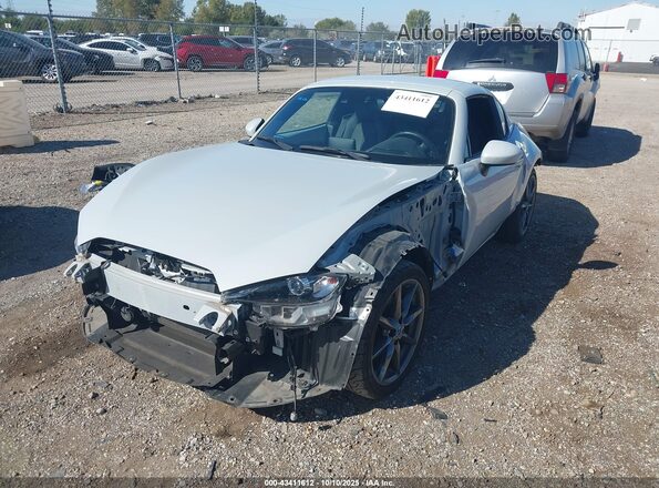 JM1NDAM74J0200078 2018 MAZDA MX-5 MIATA RF Gray Передня ліва чверть