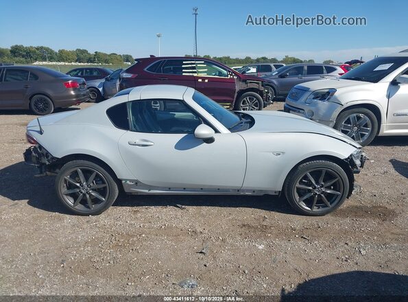 JM1NDAM74J0200078 2018 MAZDA MX-5 MIATA RF Gray Панорамний вид салону 360°