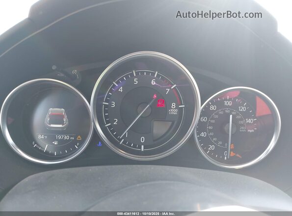 JM1NDAM74J0200078 2018 MAZDA MX-5 MIATA RF Gray Вид задніх сидінь