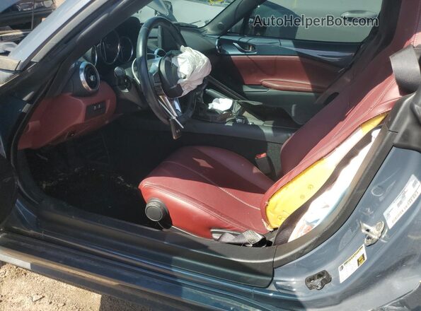 JM1NDAM74L0413793 2020 MAZDA MX-5 Charcoal Вид салону спереду