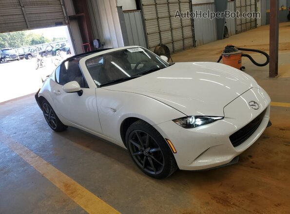 JM1NDAM76K0309949 2019 MAZDA MX-5 Белый Передняя правая четверть