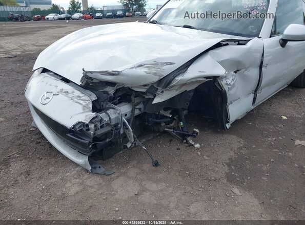 JM1NDAM7XK0305953 2019 MAZDA MX-5 MIATA RF White Vista frontal