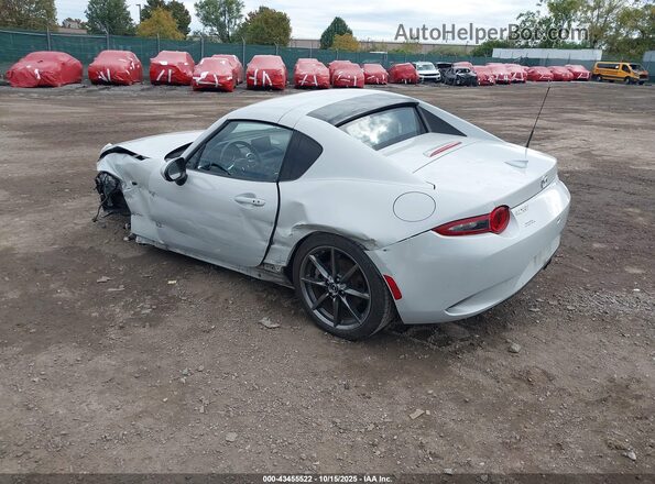 JM1NDAM7XK0305953 2019 MAZDA MX-5 MIATA RF White Trasero izquierdo