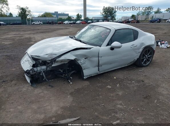JM1NDAM7XK0305953 2019 MAZDA MX-5 MIATA RF White Vista tres cuartos delantera izquierda