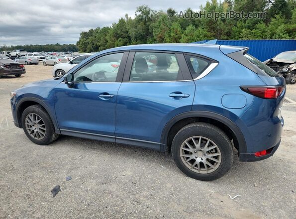 JM3KFABM0L0834746 2020 MAZDA CX-5 Blue Հետևի ձախ