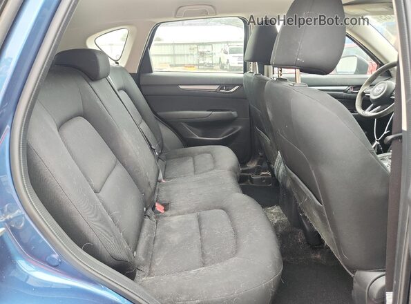 JM3KFABM0L0834746 2020 MAZDA CX-5 Blue Սալոնի հետևի տեսք