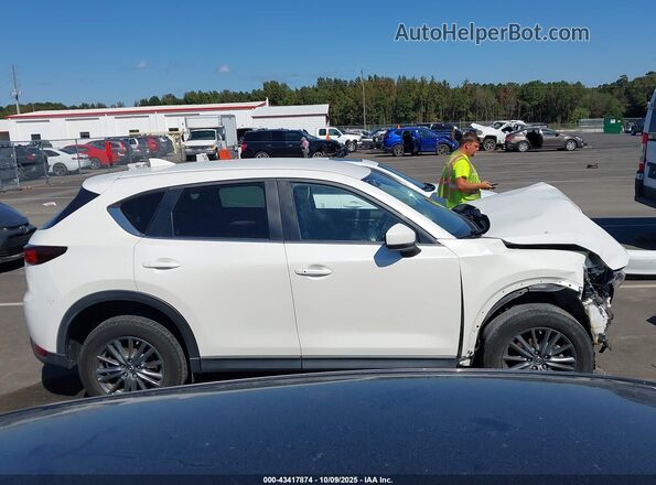 JM3KFACL5H0140924 2017 MAZDA CX-5 White უკანა სალონის ხედი