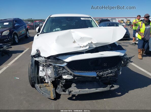 JM3KFACL5H0140924 2017 MAZDA CX-5 White ხელსაწყოთა პანელის ხედი
