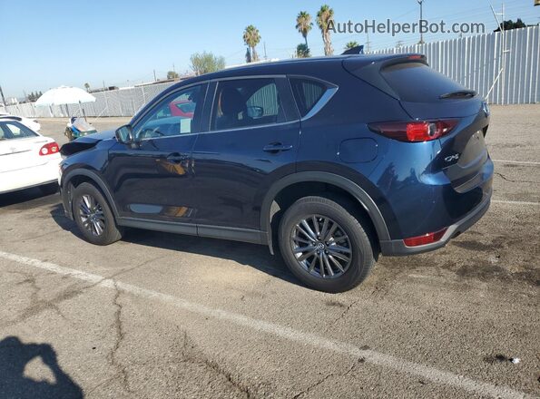 JM3KFACM5L0757662 2020 MAZDA CX-5 Blue უკანა მარცხენა