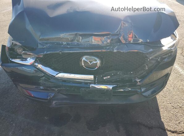 JM3KFACM5L0757662 2020 MAZDA CX-5 Blue ძრავის განყოფილების ხედი