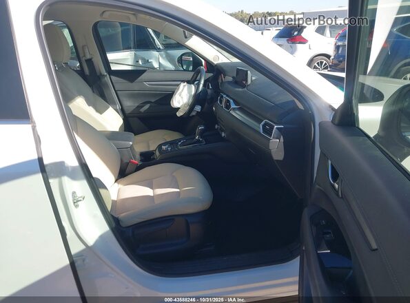 JM3KFACM5L0773439 2020 MAZDA CX-5 White წინა სალონის ხედი