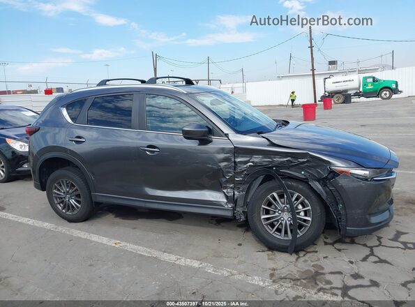 JM3KFACM6L0848634 2020 MAZDA CX-5 Серый Вид задней части салона