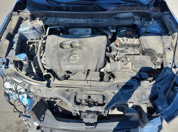 JM3KFADL8H0184365 2017 MAZDA CX-5 Синий Вид подкапотного пространства