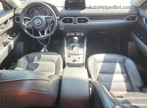 JM3KFADL8H0184365 2017 MAZDA CX-5 Синий Вид панели приборов