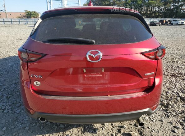 JM3KFADM0L0860289 2020 MAZDA CX-5 Burgundy უკანა ხედი
