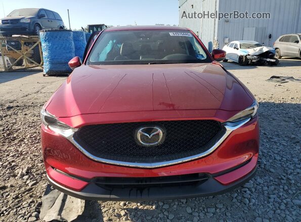 JM3KFADM0L0860289 2020 MAZDA CX-5 Burgundy წინა ხედი