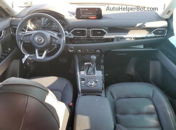 JM3KFADM0L0860289 2020 MAZDA CX-5 Burgundy წინა პანელის ხედი